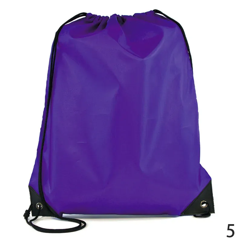 sac de sport portable étanche avec fermeture à cordon épais, sacs à dos d'équitation pour vêtements et chaussures