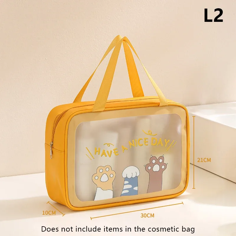 {cc44} trousse de toilette femme portable 2025 nouvelle collection avancée grande capacité étanche sac de rangement cosmétique boîte de rangement trousse de lavage