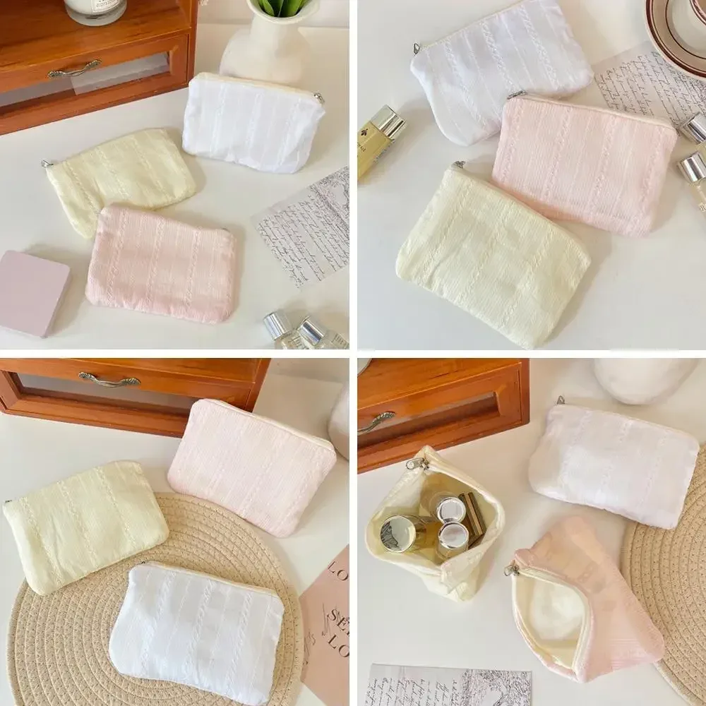 sac de voyage mini kawaii pour cosmétiques, maquillage, rouge à lèvres, écouteurs, câbles de données, serviettes hygiéniques