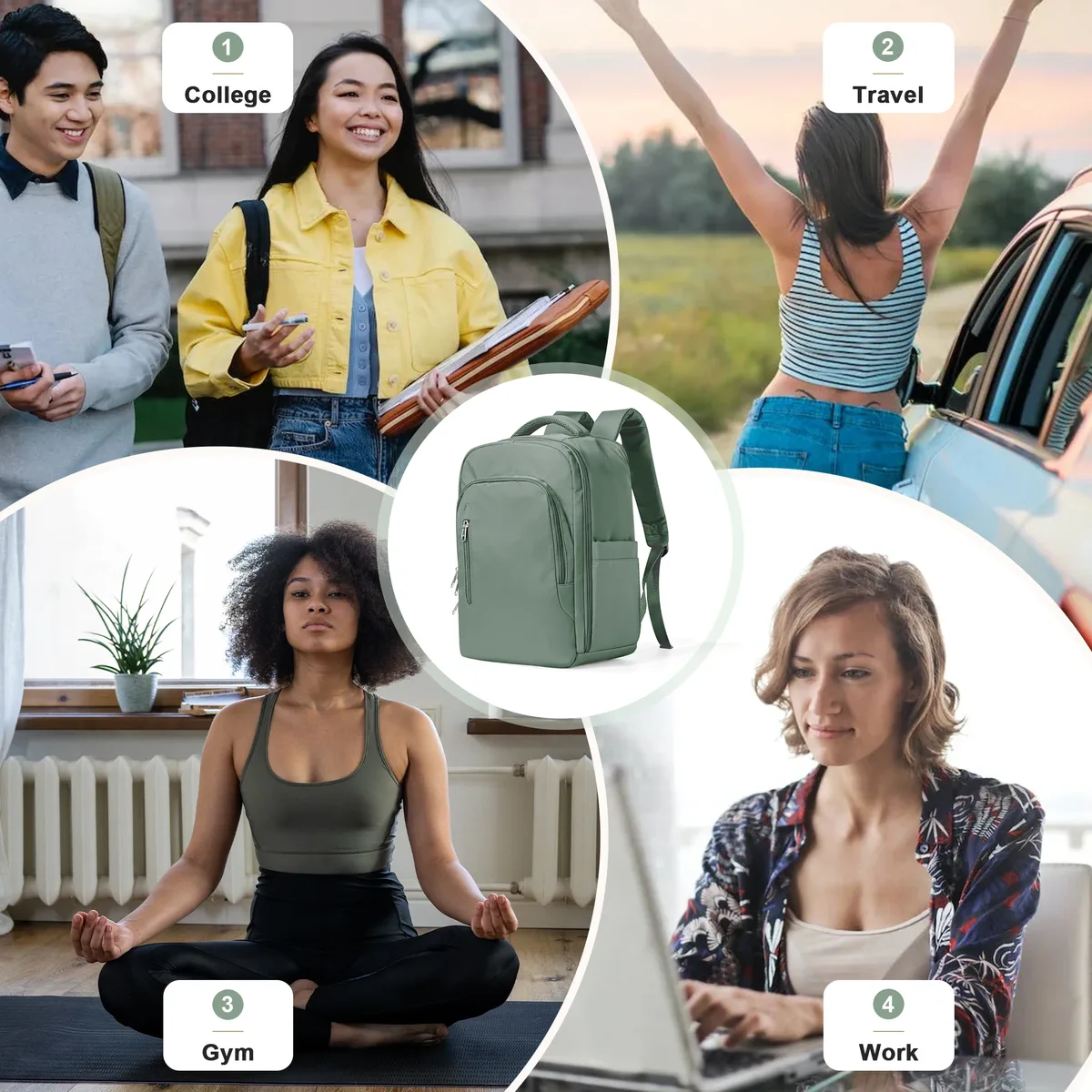 sac à dos de voyage pour cabine d'avion 40x20x25, sac à dos pour femme, bagage à main, sac à dos scolaire, sac de voyage, sac à dos pour ordinateur portable
