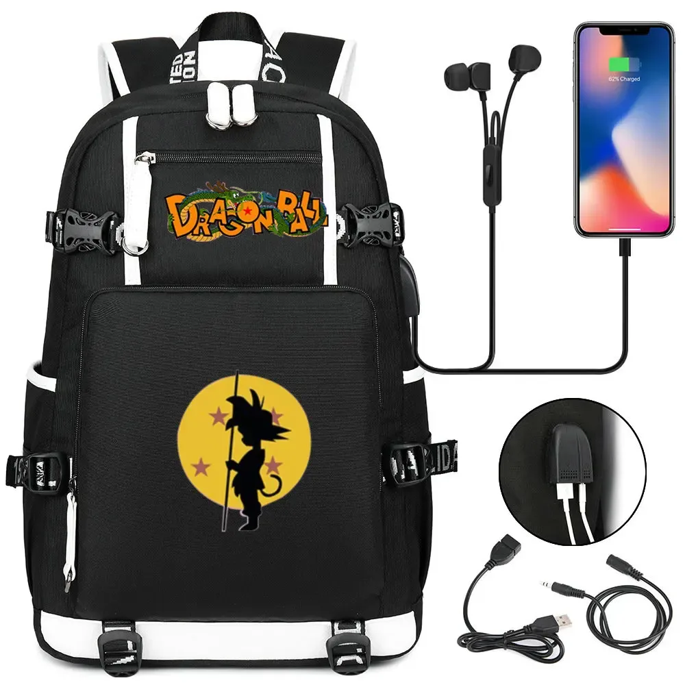 sac à dos camouflage dragon ball - sac d'école grande capacité pour étudiants, sac à dos pour enfants, sac de voyage en plein air pour garçons