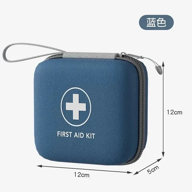 sac de rangement pour fournitures médicales en eva rigide, trousse de premiers secours essentielle pour les voyages, boîte de rangement pour fournitures de soins à domicile, 1 pièce