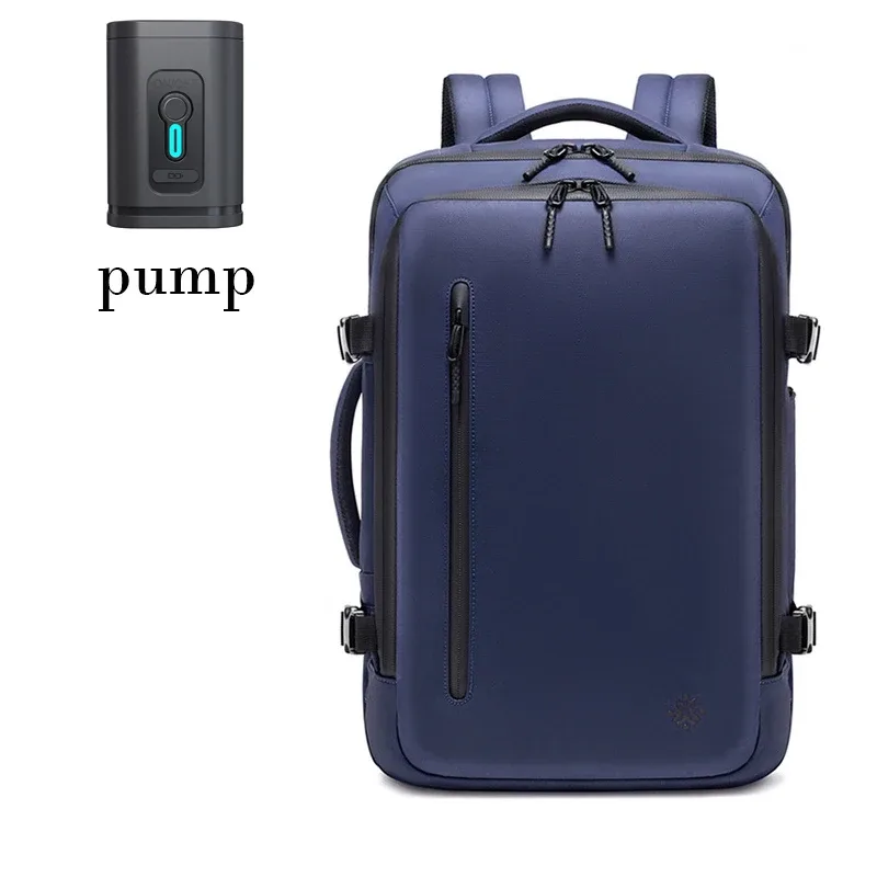 sac à dos de voyage pour homme, sac à dos de compression sous vide, sac à dos pour ordinateur portable 16 pouces, sac à dos imperméable pour l'école, la randonnée en plein air, pour pompes