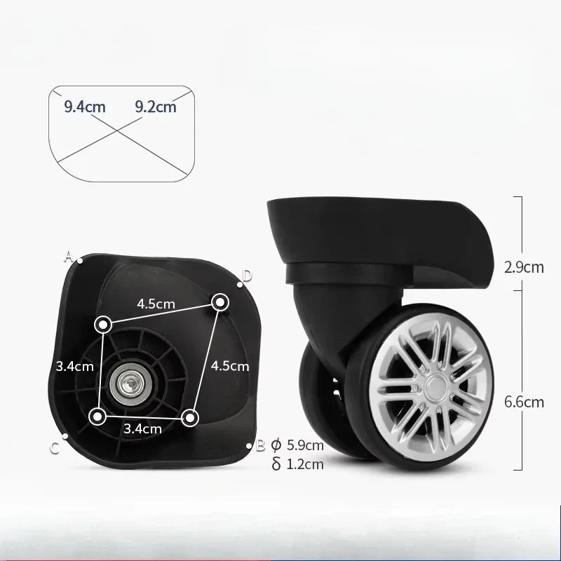 accessoires de bagages adaptés à la réparation des roues american tourister, remplacement de roues samsonite, roulettes de valise de voyage