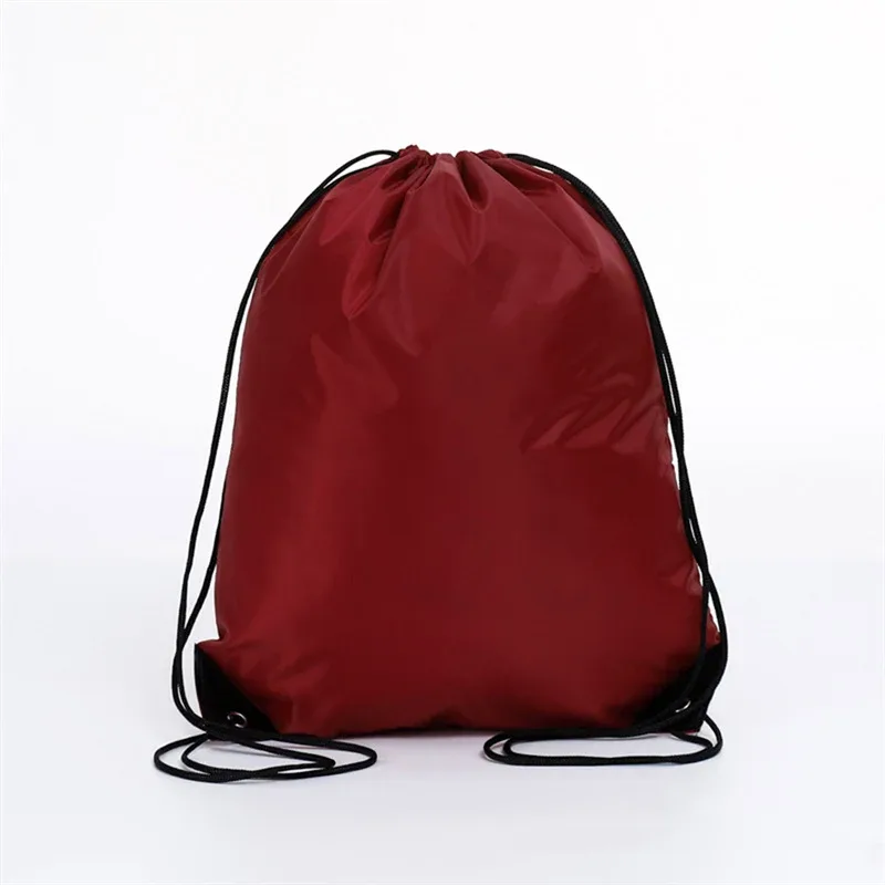 sac à dos à cordon de proximité avec bande de coulée, sacs à bandoulière, sac en vrac pour l'école, le yoga, le sport, la salle de sport, le voyage, 1pc
