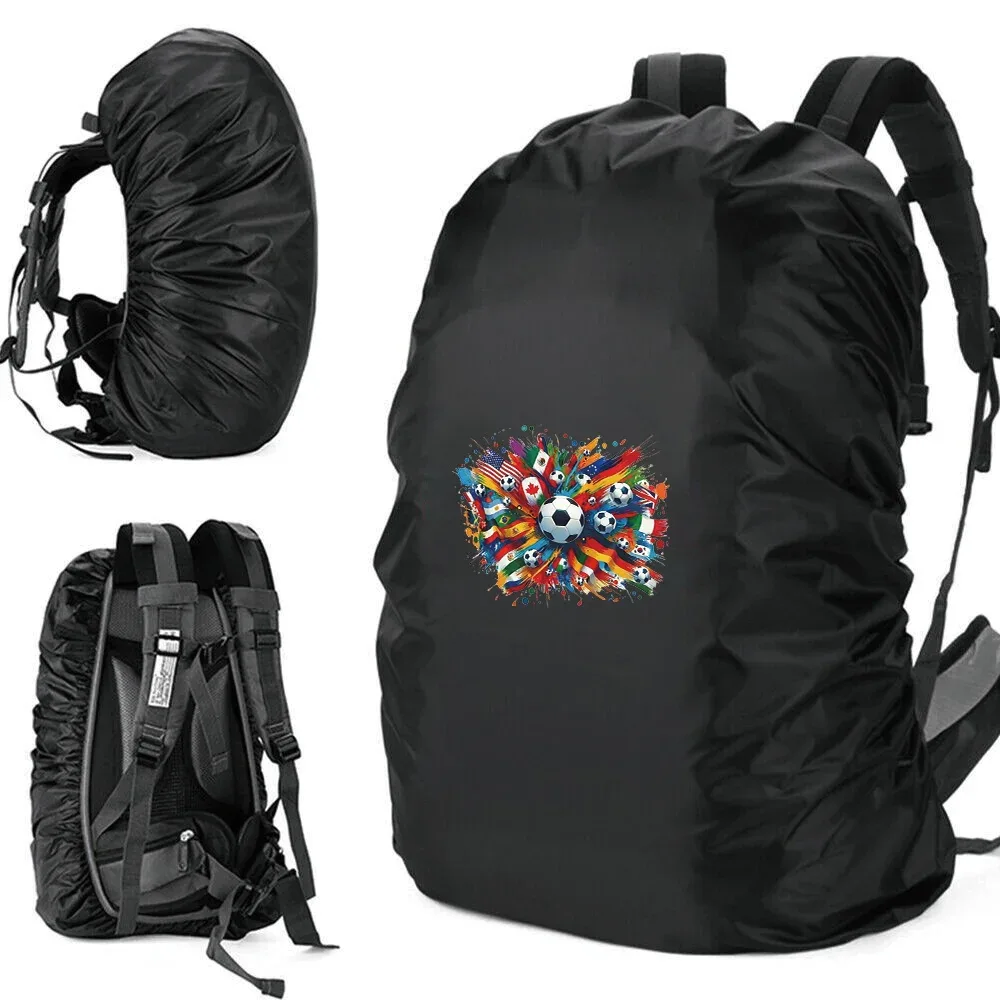 housse anti-poussière pratique et simple en nylon, accessoires de voyage durables, adaptés aux sacs à dos de 20l à 70l, pour le camping et la randonnée