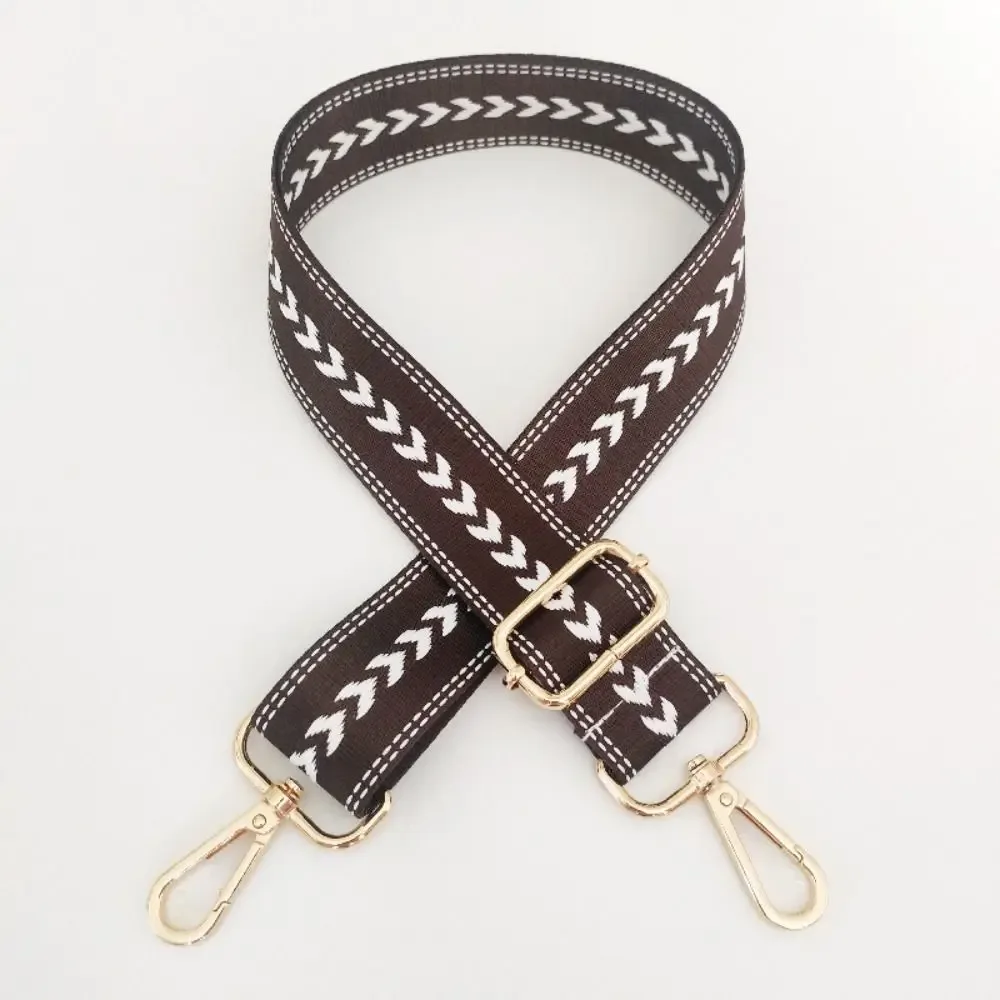 ceinture de sac à main de remplacement large pour femmes, sangle de sac colorée en nylon, sangle de sac à bandoulière