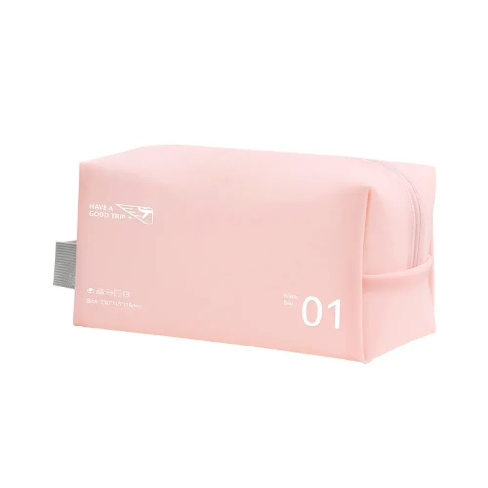 sac de toilette de voyage multifonctionnel en pvc, fermeture éclair étanche, sac à cosmétiques, sac de rangement de grande capacité pour femmes et hommes