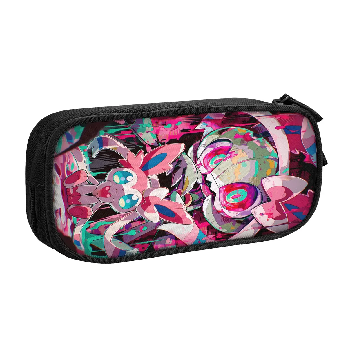 sacs de grande capacité personnalisés avec un motif de pokémon charizard pour enfants, trousse scolaire pour garçons et filles