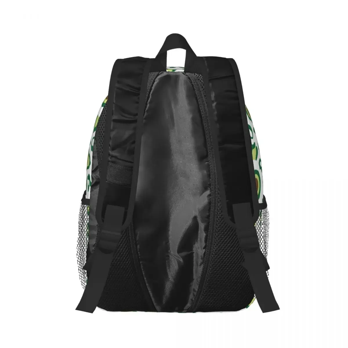 sac à dos à motif léopard avocat vert pour hommes et femmes, cartable pour étudiants, convient aux sacs pour ordinateur portable 15 pouces