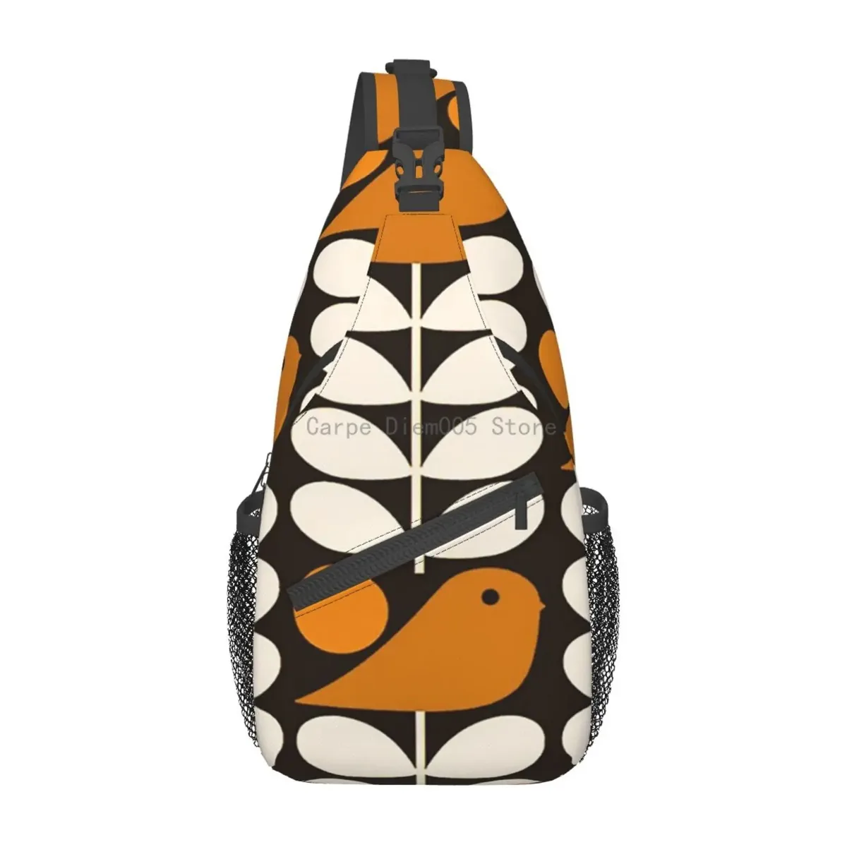 orla kiely sling crossbody chest bag pour homme, sac à dos initié pour la randonnée