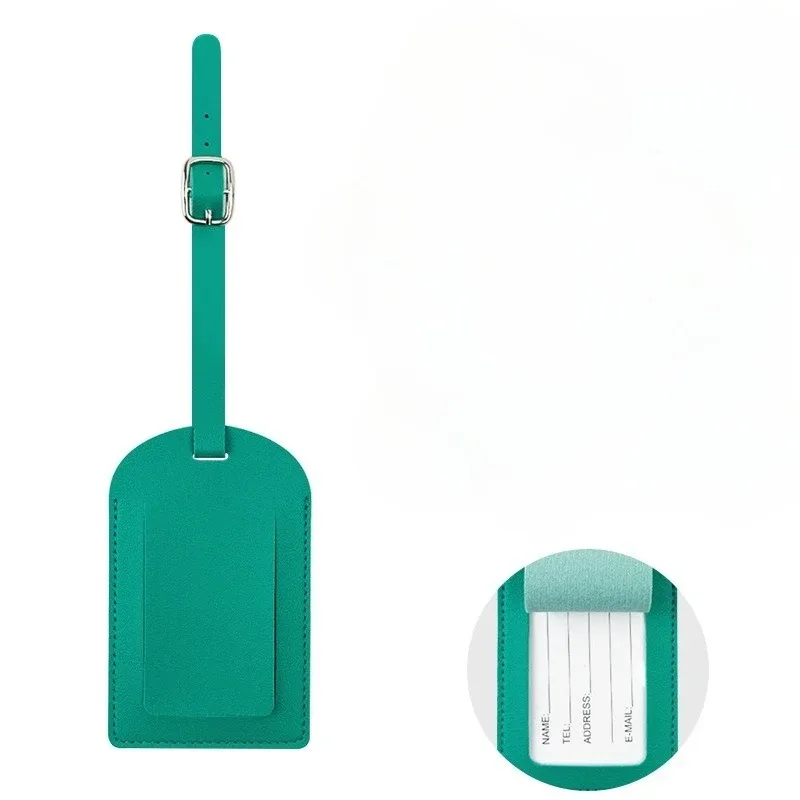étiquettes de bagages personnalisées en pu, étiquette de valise, étiquettes de bagages, accessoires de voyage, mariage, cadeaux d'anniversaire, 2 pièces