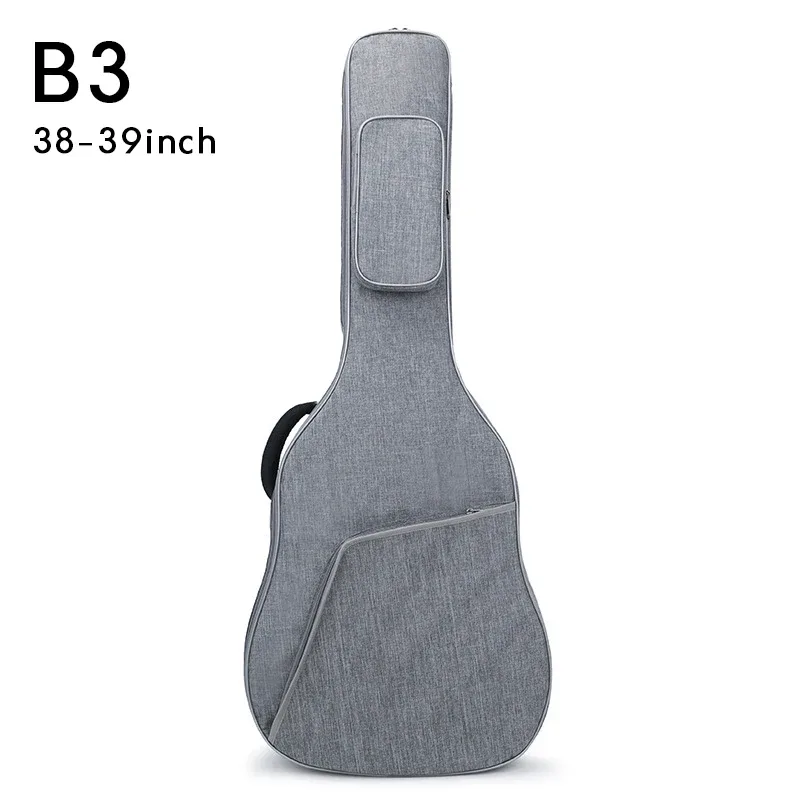 jebag-sac à dos universel classique et acoustique à double sangles, en coton oxford, épais et doux, étanche, 36/39/41 pouces