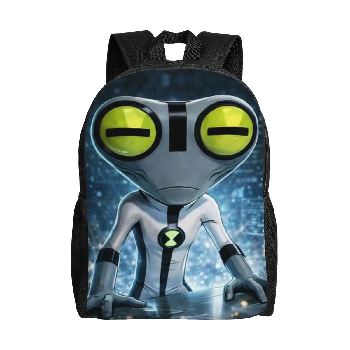 sac à dos grande capacité ben 10, motif dessin animé, pour la rentrée scolaire, sac à dos étudiant ben 10