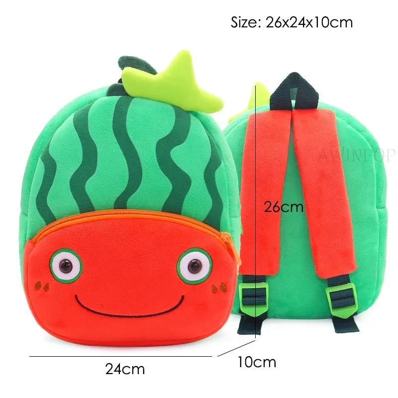 sac à dos pour enfants, design de fruits, pour filles et garçons