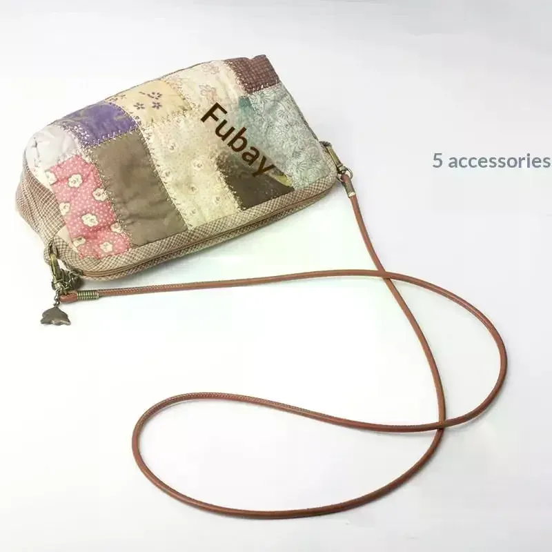sangle de sac ronde en cuir pu, tendance, remplaçable, pour sac à bandoulière ou sac croisé, avec cordon pour étui de téléphone