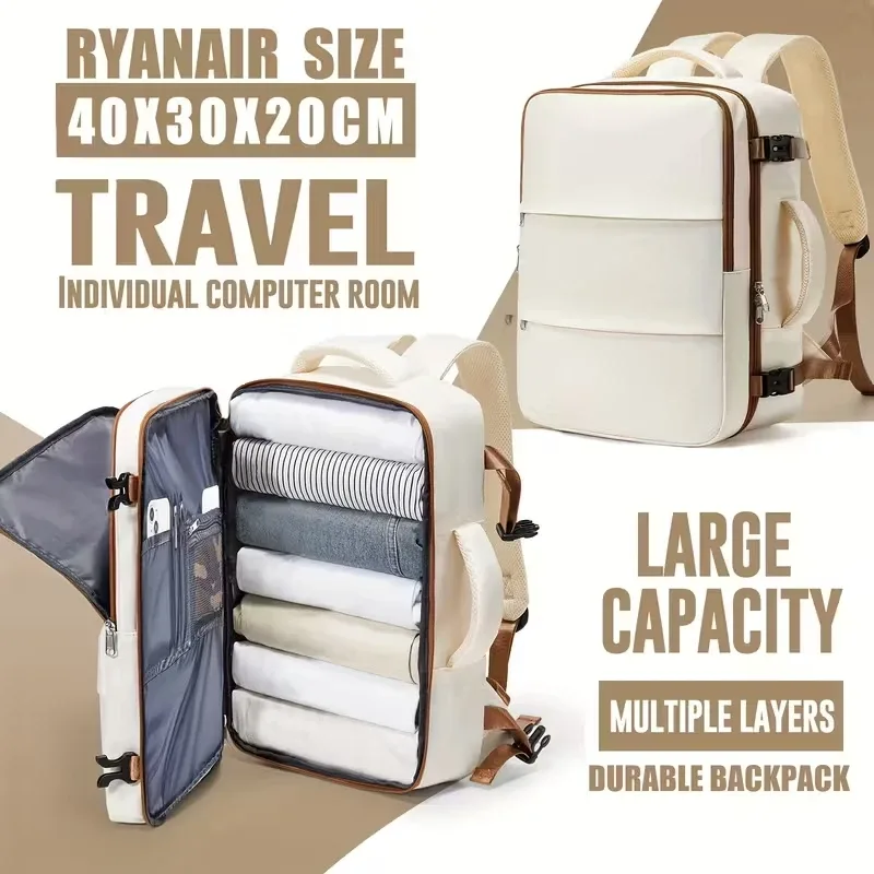 Sac à dos pour ordinateur portable voyage 40x30x20 Ryanair pochette d'ordinateur hommes femmes affaires sac de cabine étanche sac à dos sac d'école