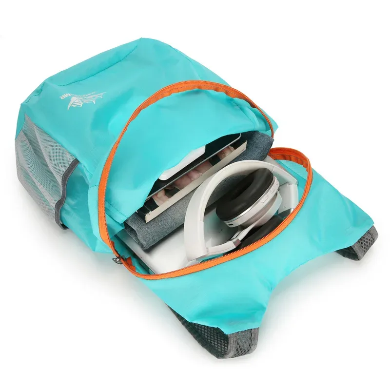 sac à dos de voyage léger pliable, imperméable, portable, sac de rangement extérieur