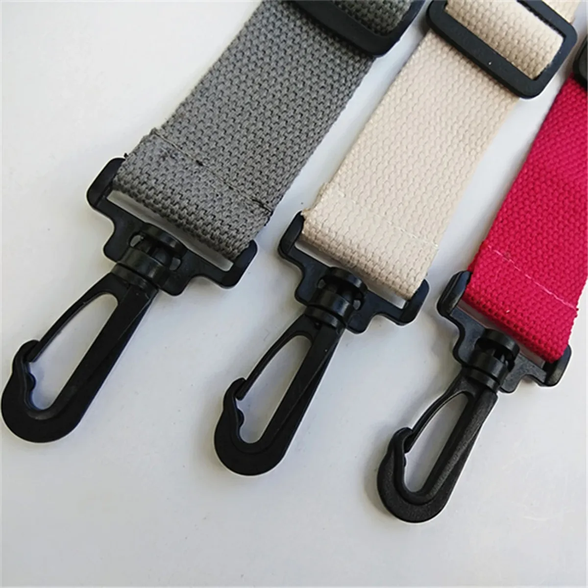sangle de sacs réglable de 135cm de large, ceinture à bandoulière en nylon de 2.5cm de large, remplacement rose rouge vert, longue sangle de sac à bandoulière, accessoires