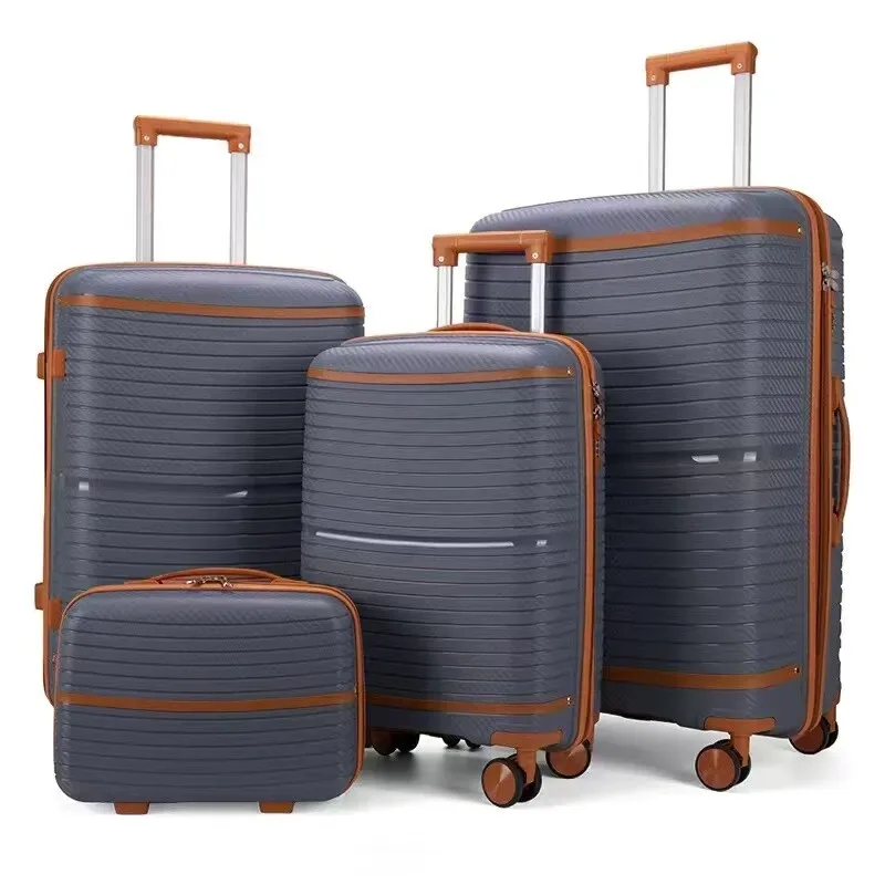 Ensemble de bagages 4 pièces, valise à roulettes de grande capacité, nouveau bagage de voyage