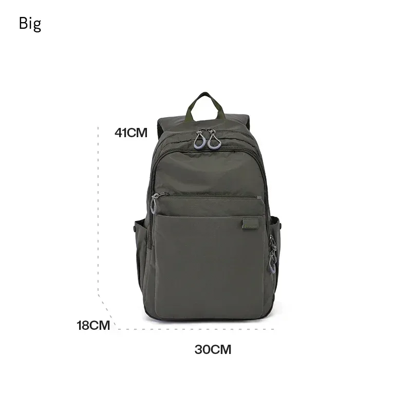 foueissac à dos étanche pour femme, grande capacité, toile de sport, sacs à dos pour ordinateur portable, voyage, mode, sac d'école en nylon pour étudiant, 2802-02