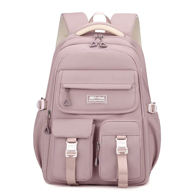 sac à dos scolaire pour adolescentes, sac d'école de style collégial, sac à dos de loisirs pour femmes, mode voyage pour lycéens