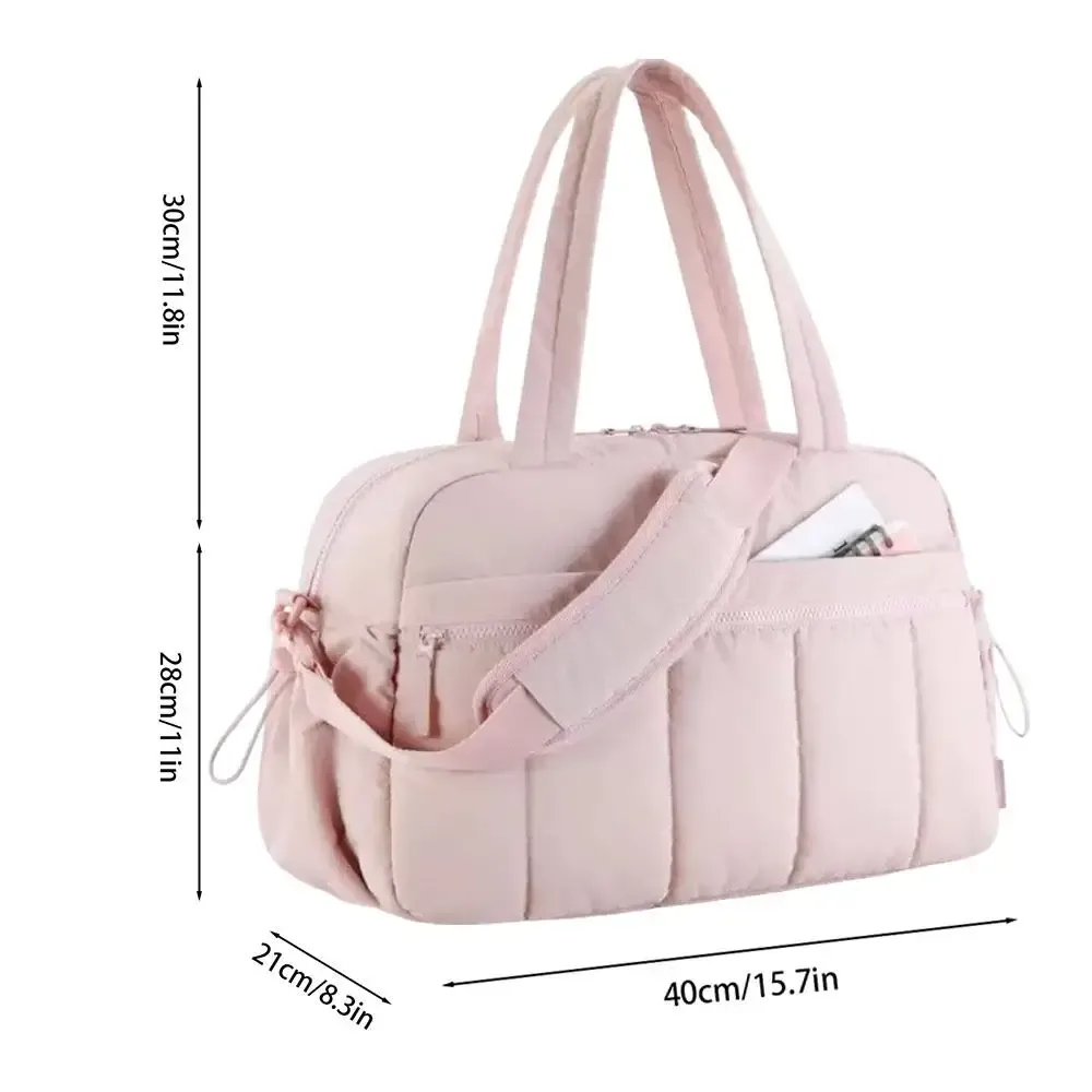 sac de sport en nylon cloud, grande capacité, séparation sec/humide, sac de voyage léger, imperméable, sac de rangement pour bagages de sport