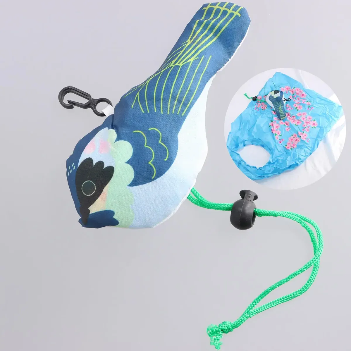 1pc nouveaux animaux utile polyester pliable écologique réutilisable sacs à provisions dessin animé eco sac fourre-tout portable voyage sac à bandoulière