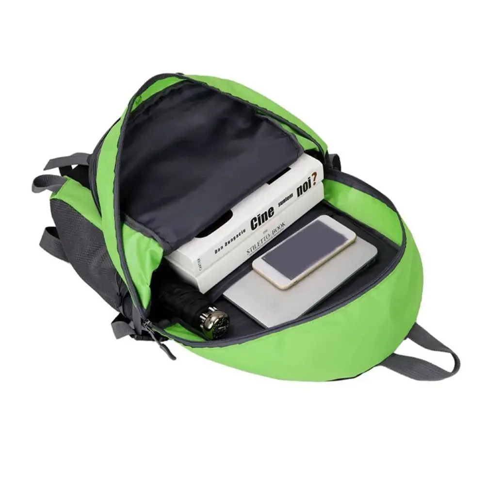 sac à dos de camping en nylon de haute qualité, 40l, grande capacité, sac de voyage étanche et durable, sac d'extérieur