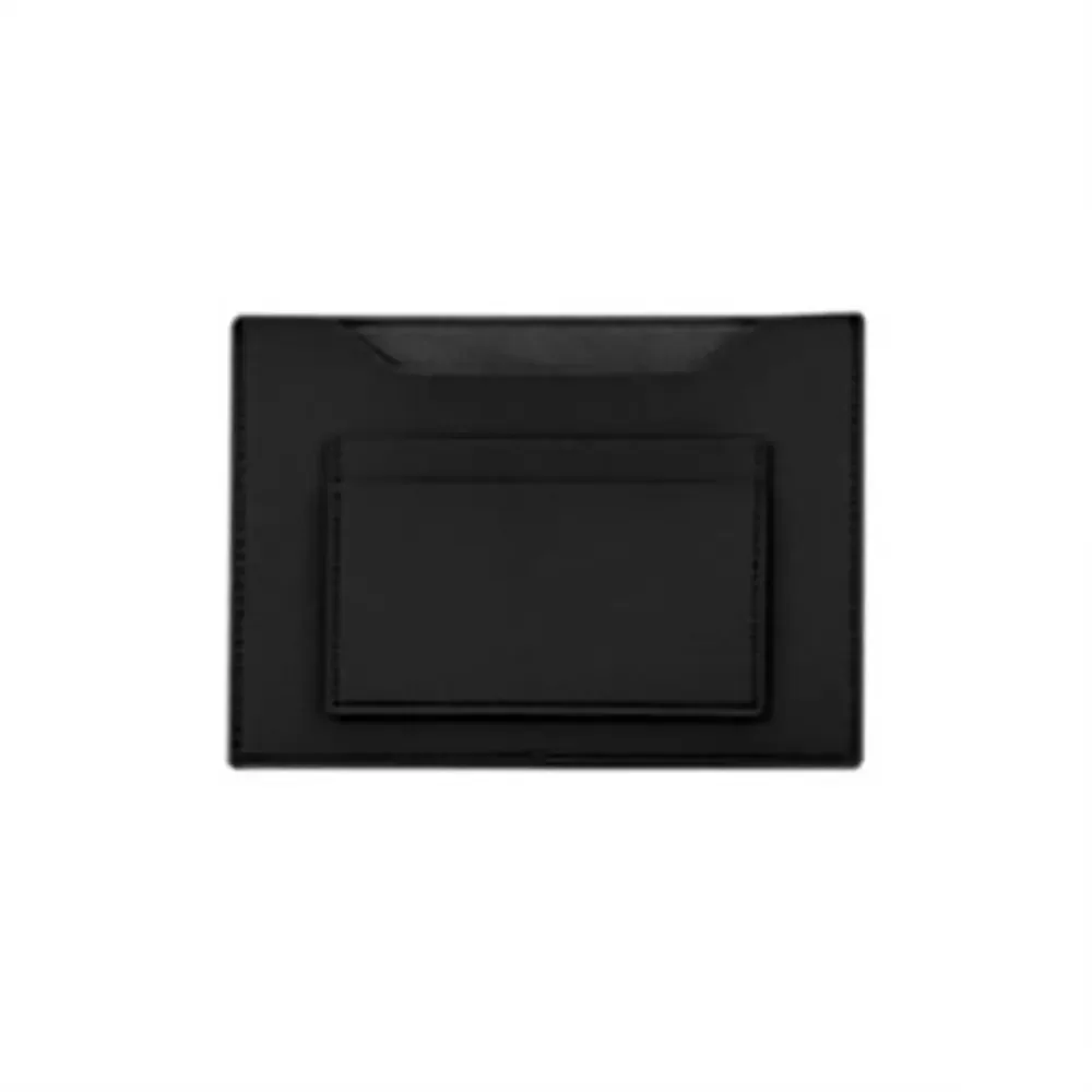 couverture de passeport multicolore, porte-carte étanche en pu, sac de rangement de certificats multi-fentes de grande capacité, portefeuille d'affaires de voyage