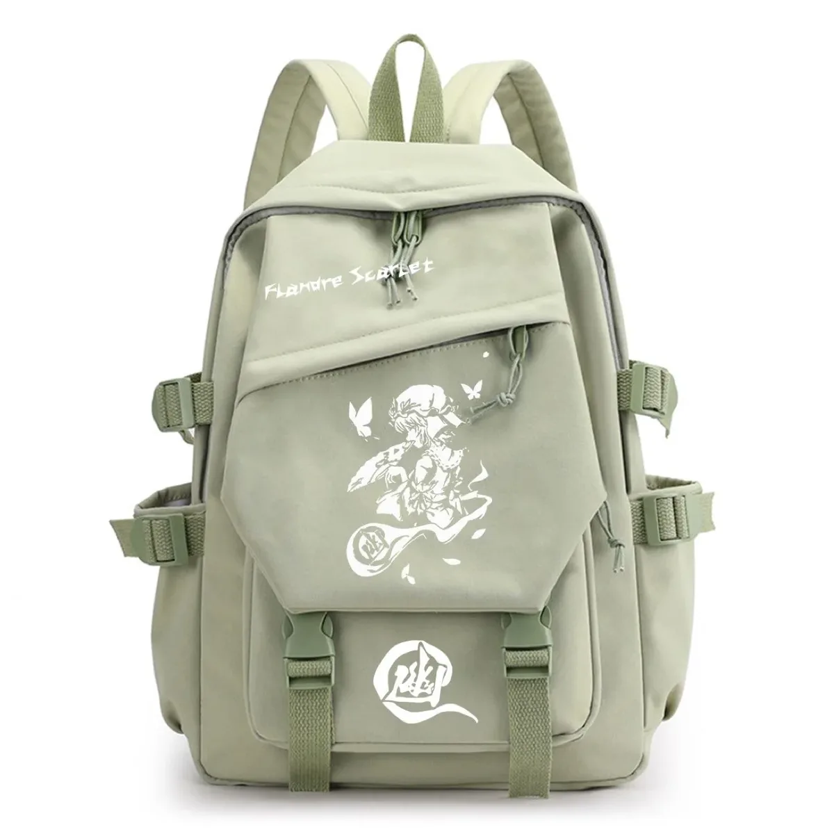 sac à dos touhou project sac à dos de voyage de grande capacité pour étudiants, imprimé dessin animé hakurei reimu kirisame marisa