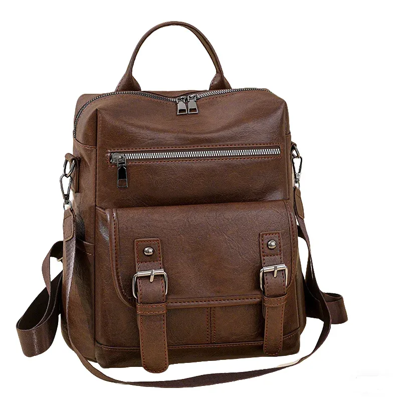 nouveauté vente chaude femmes sac à dos sac à main en cuir dames pu sac à dos design de mode sac à dos voyage sacs à dos sac à bandoulière