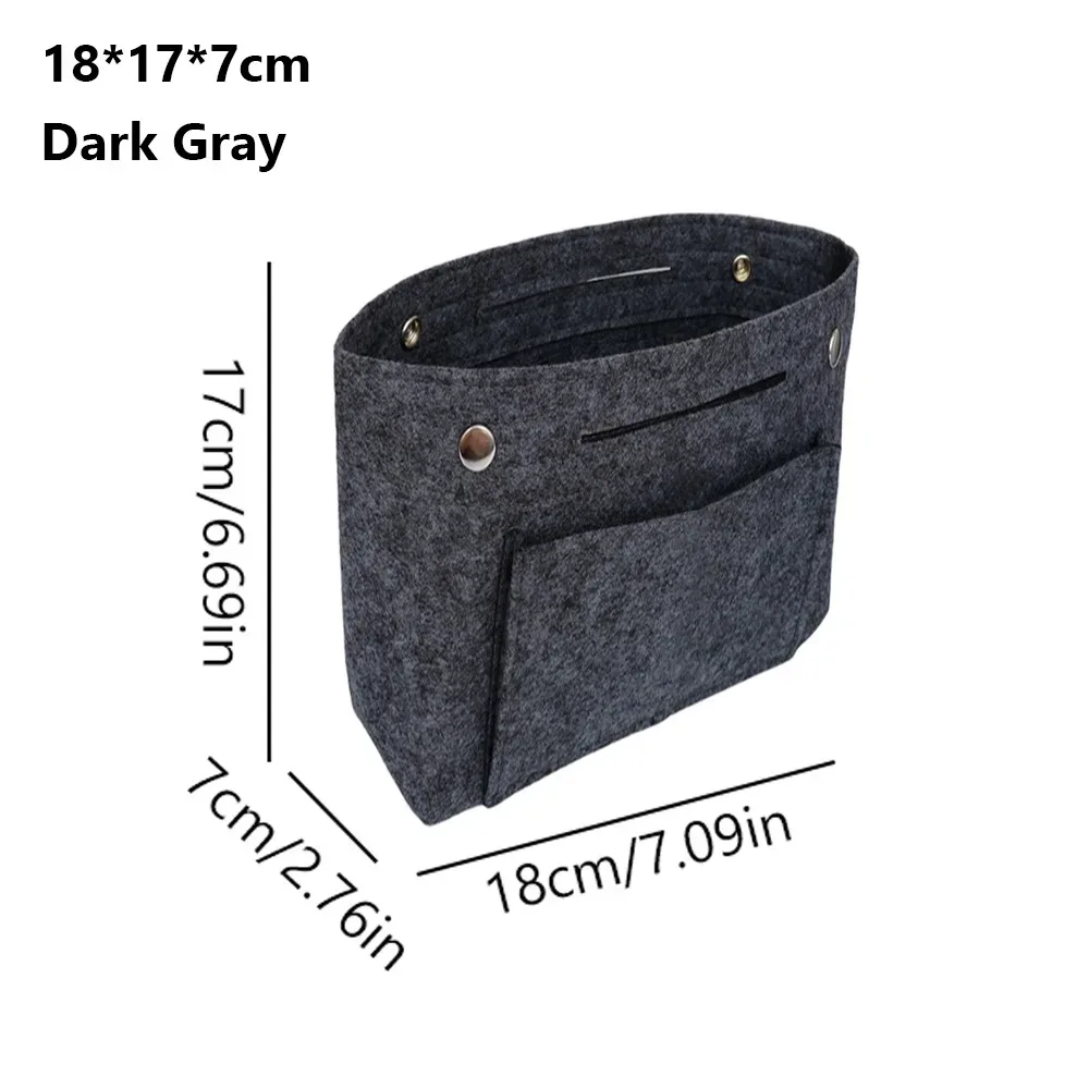 organisateur de sac à main en feutre simple, support de sac, doublure de sac à main de grande capacité, organisateur de rangement portable