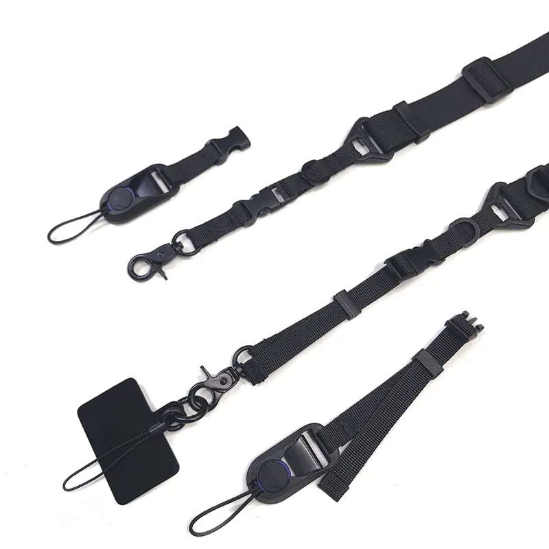 sangle de sac à bandoulière dulcrossbody multifonction, sangle de cou initiée à dégagement rapide, style techwear extérieur, appareil photo pour téléphone portable, 2025