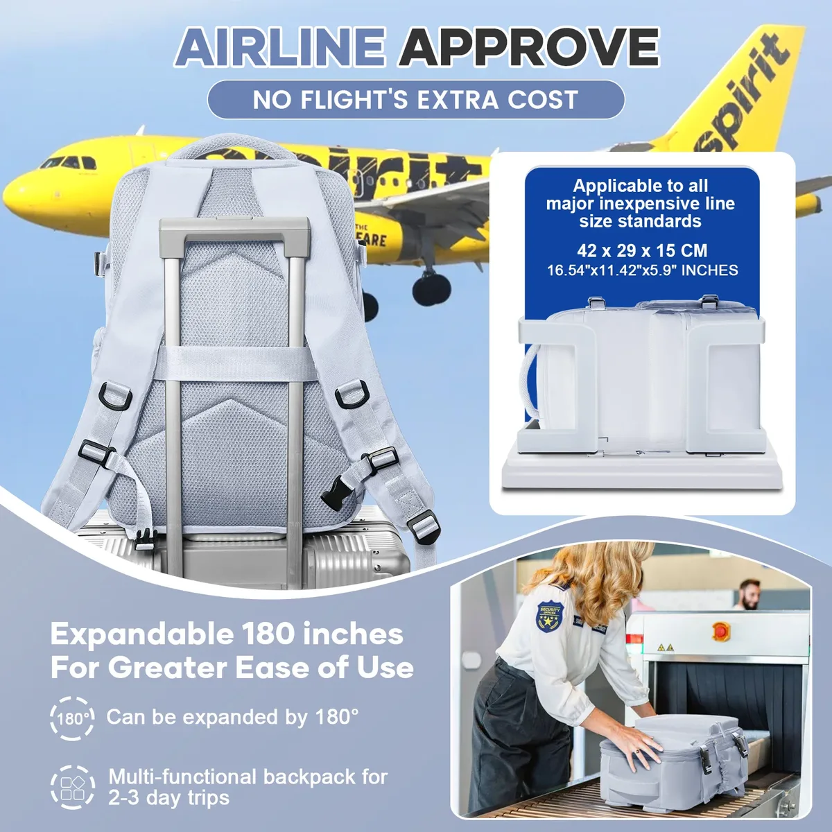 sac à dos à compression sous vide avec pompe, sac de cabine wizzair easyjet, sac à dos de voyage pour femmes et hommes, bagage à main en avion, sac pour ordinateur portable
