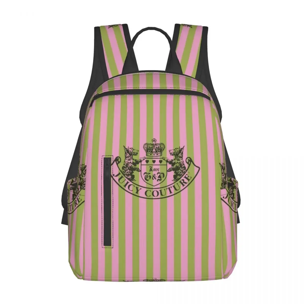 juicy couture sac à dos classique pour étudiants, sac d'école, sac à dos de randonnée, sac à dos de voyage pour hommes et femmes, sac à dos tendance, sacs à bandoulière