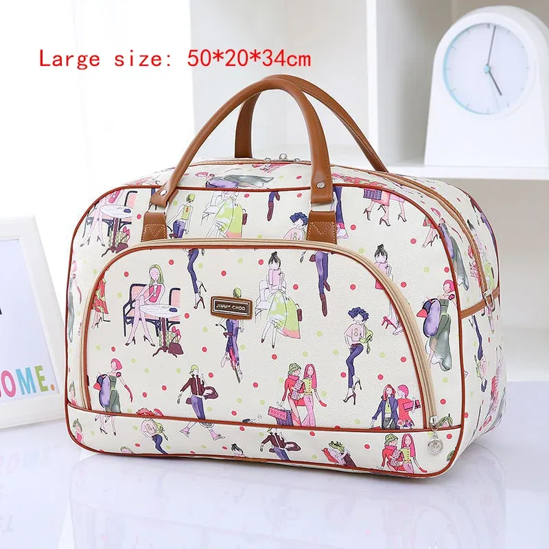 sacs de voyage college de dessins animés pour femmes et hommes, grand sac à main de voyage, sac de sport multifonctionnel, sac de voyage initié, week-end, mode 2022