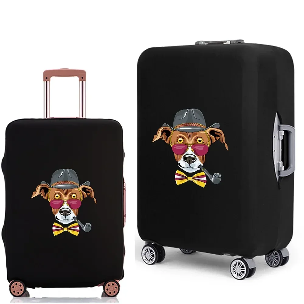 juste de protection élastique pour bagages de voyage, étui épais, housse anti-poussière, nouveau motif de chien, appliquer 18-28, 2022