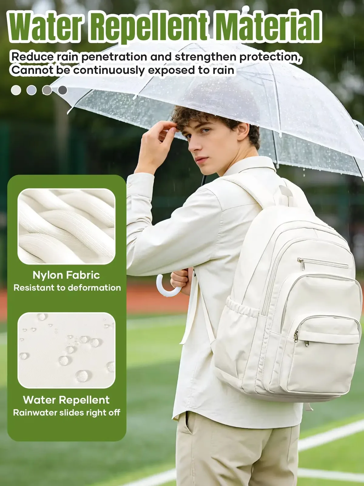 sac à dos imperméable grande capacité pour étudiantes du collège et lycée, style ins