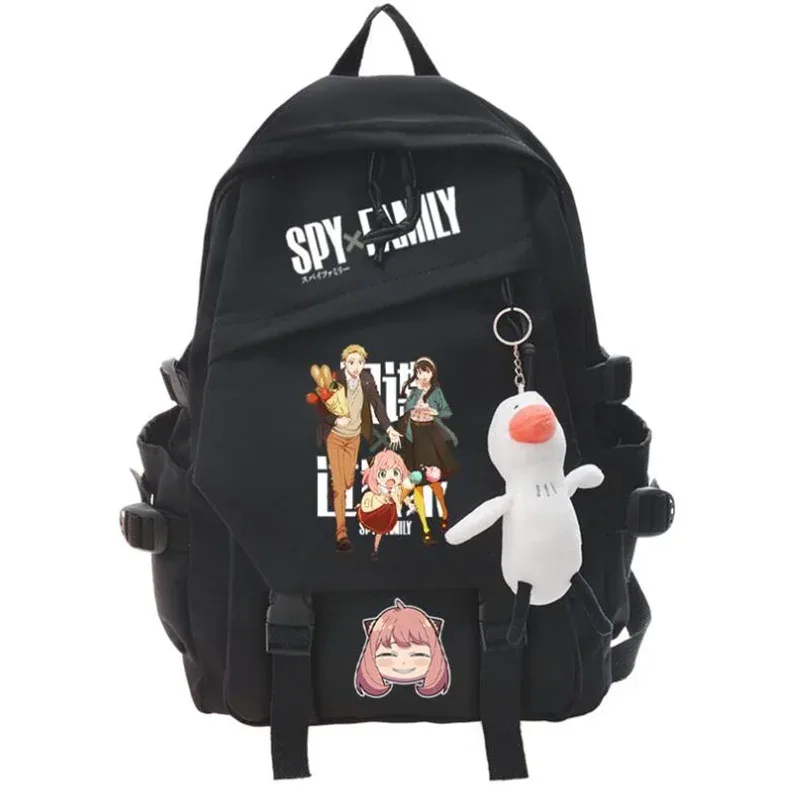 sac à dos de dessin animé anime pour hommes et femmes, éventuelles y × family, cartable mochila teenarges, sacs d'extérieur décontractés pour ordinateur portable initiés, mignon anya