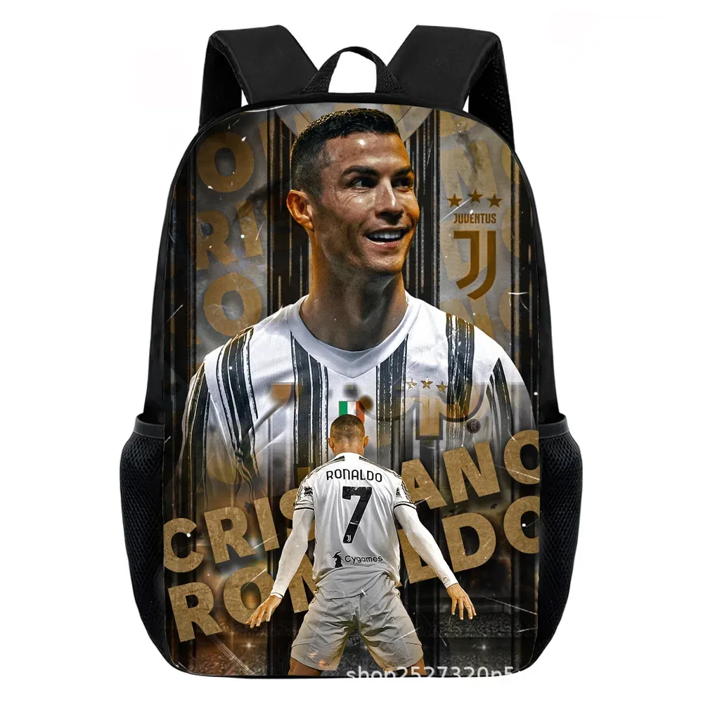 sacs à dos cr7 imprimés pour enfants, sacs d'école décontractés pour adolescents, garçons et filles, sac à dos d'école de 15 pouces, mochilas de voyage pour l'école primaire