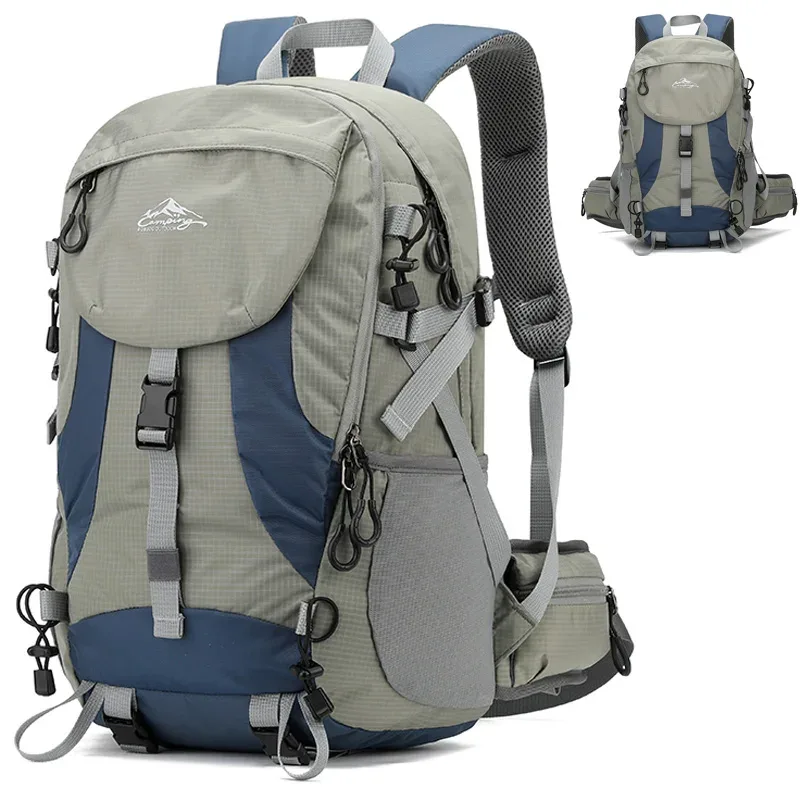 Sac à dos de randonnée 40L, sac à dos léger, sac à dos de voyage imperméable, sac de sport pour hommes et femmes