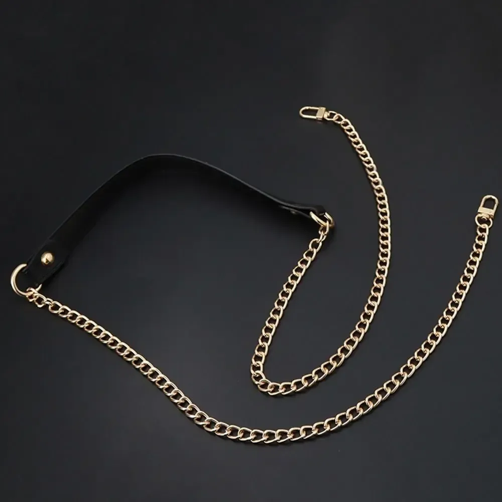 mode durable 120cm sac chaînes en métal sac à bandoulière sangles sac à main poignée chaîne sac à main chaîne ceinture alliage remplacement sac accessoire