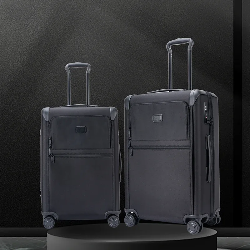 valise de voyage en nylon de 20/24 pouces, étanche et résistante à l'usure, sac pour ordinateur portable d'affaires, bagages roulants, boîtier de chariot, boîte d'embarquement
