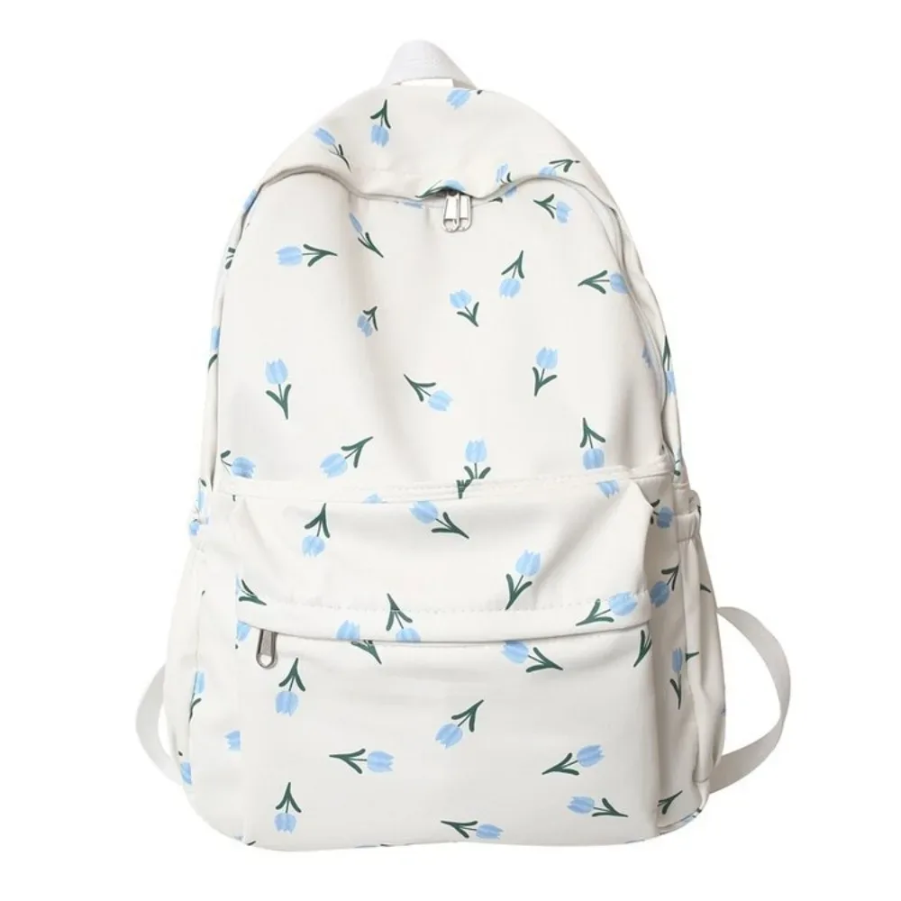 sac à dos tendance en nylon imperméable pour femmes, sac à bandoulière antivol décontracté de grande capacité, sac d'école pour adolescents, sac à dos de voyage