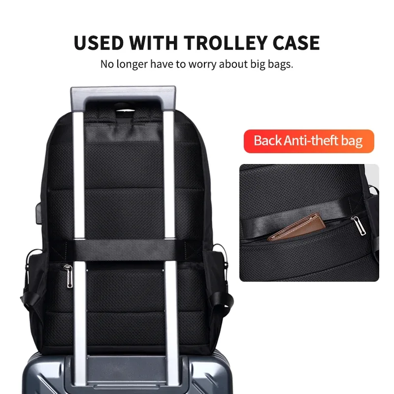 heroic knight – sac à dos multifonctionnel pour hommes, étanche, pour voyage en plein air, pour ordinateur portable, pour étudiants, nouvelle collection