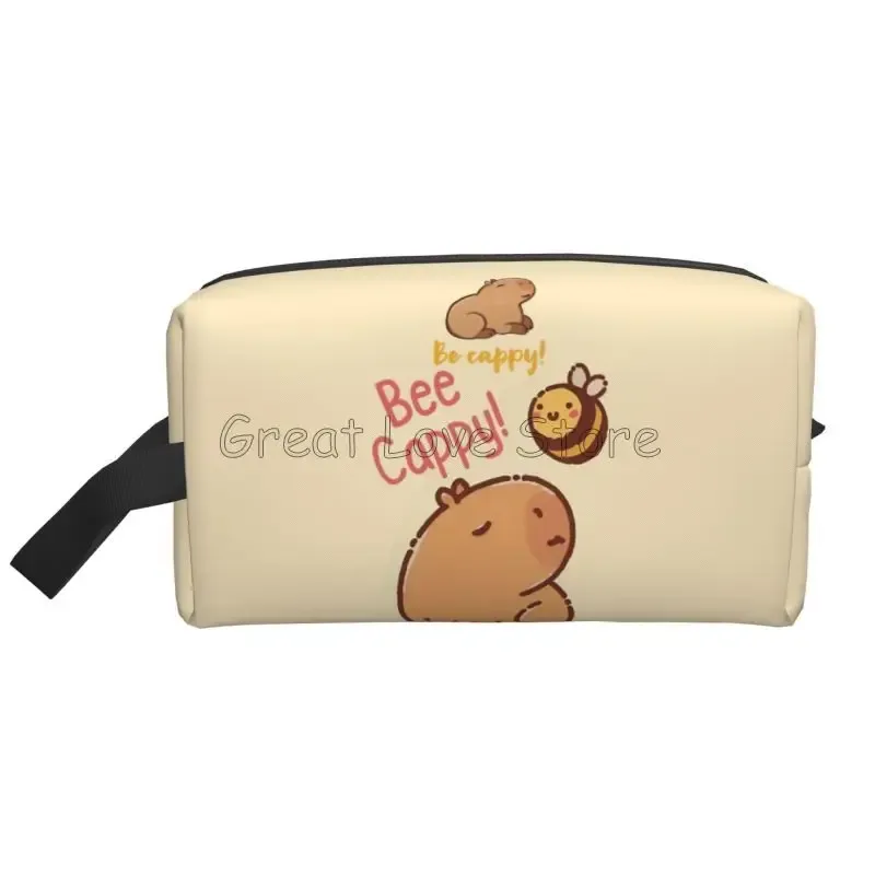 mignon capybara be cappy voyage sac cosmétique grande capacité pochette de maquillage étanche accessoires de toilette organisateur pour femmes filles