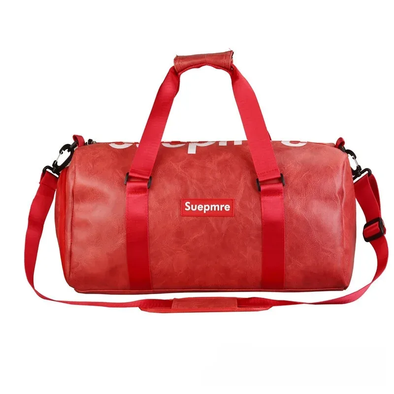 sac de sport multifonctionnel pour femme, sac de voyage court, extensible avec poignée de valise, séparation sec/humide