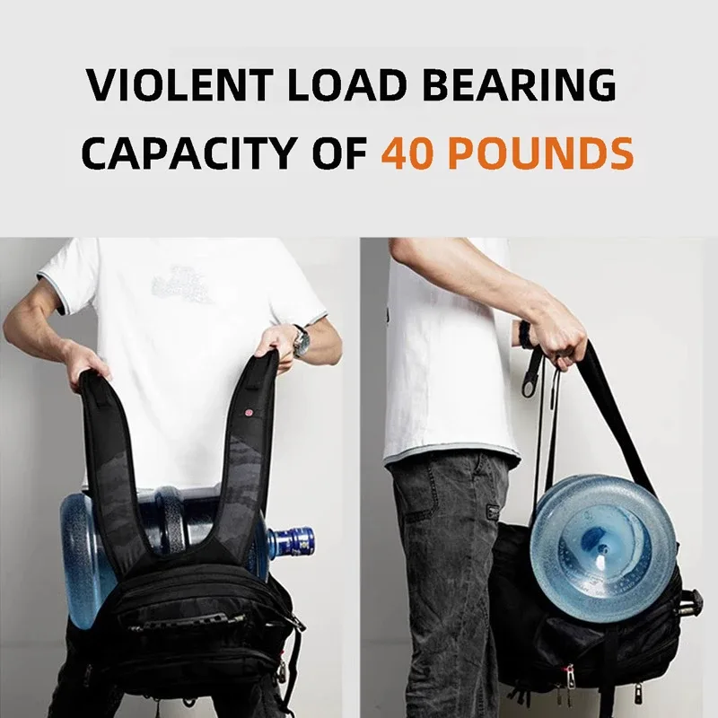 sac à dos étanche pour hommes, sac à dos pour ordinateur portable 17/20 pouces, sac de voyage scolaire, sac d'affaires de grande capacité de style suisse, mochila pour hommes