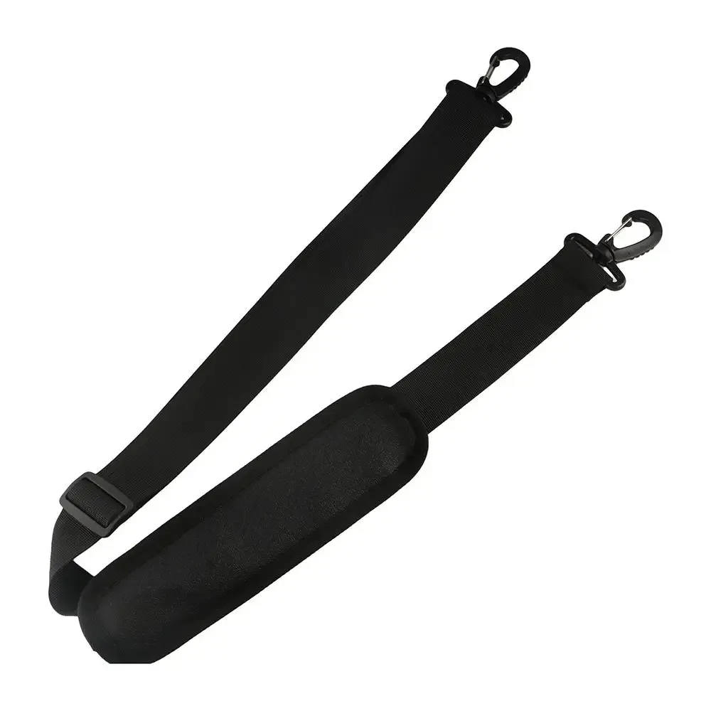 chaîne de sac à bandoulière réglable de couleur unie, rallonge de sac en nylon, ceinture de sac à bandoulière, chaîne de sac à bandoulière amovible avec coussinet rembourré